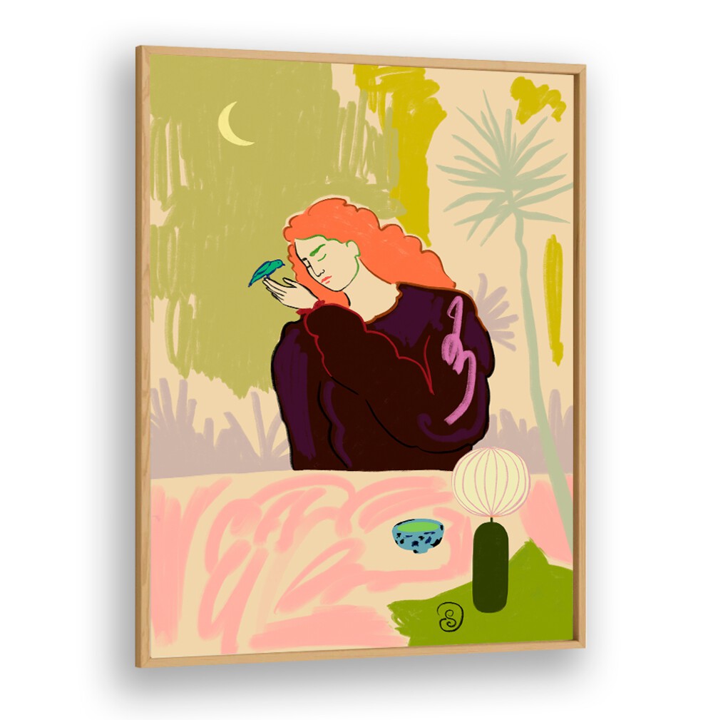 Colorful art print from SECRET KNOWLEDGE, VIBRANT collection, showcasing creativity and inspiration for your space.