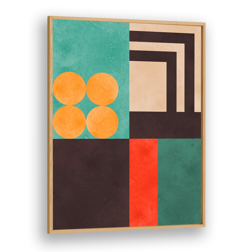 Vibrant COLORFUL COMPOSITION V, GEOMETRIC ART PRINTS showcasing bold shapes and colors, perfect for modern decor.
