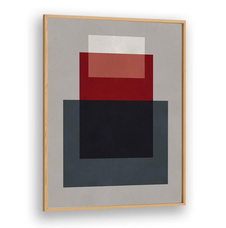 COLORFUL OVERLAY XIV, GEOMETRIC ART PRINTS showcases vibrant, modern design in layered geometric shapes. Enhance your space!