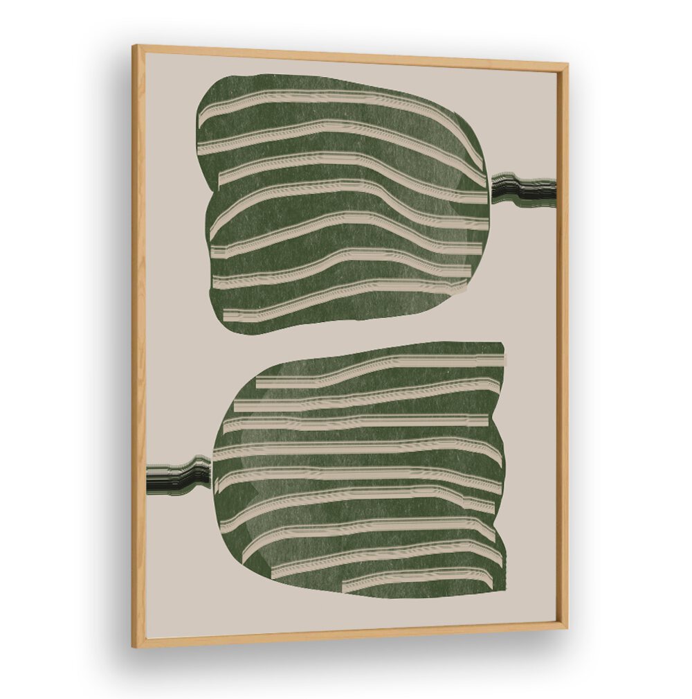 Elegant abstract tulips in a modern design, perfect for enhancing any space with floral flower paintings.