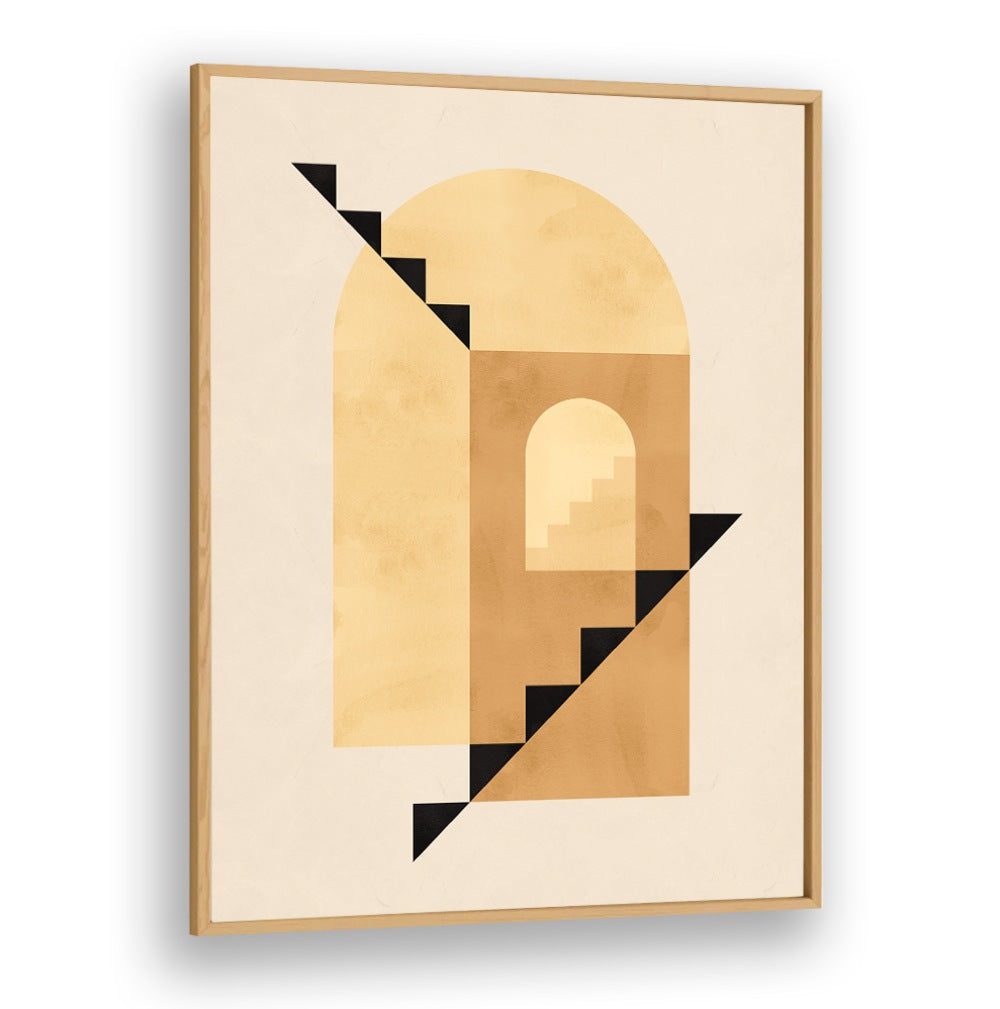 Geometric COMPOSITION II, BOHO ART PAINTINGS, featuring vibrant colors and modern design, perfect for contemporary spaces.