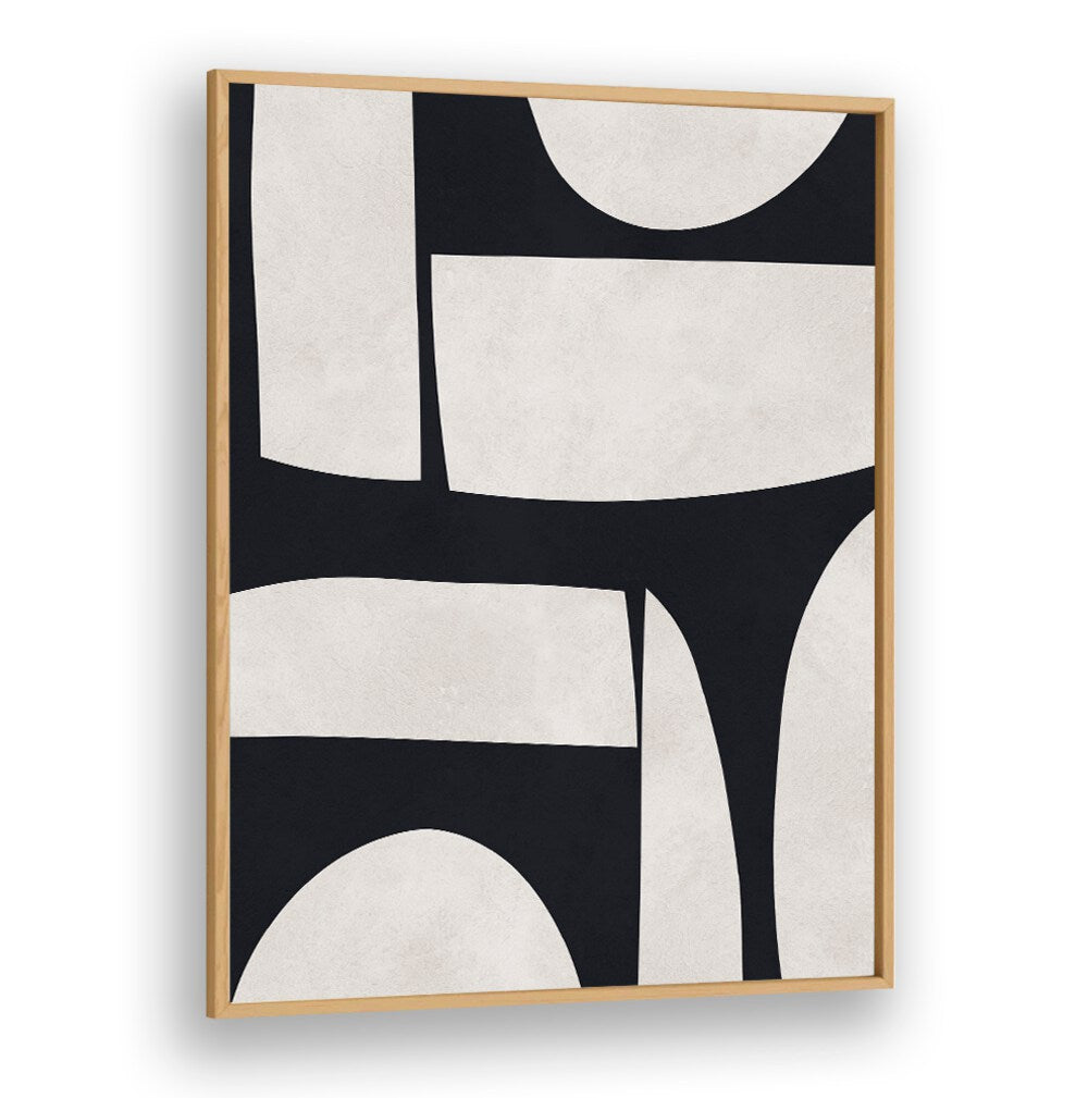 Stylish CURVED SHAPES II, GEOMETRIC ART PRINTS featuring elegant curves for modern decor. Perfect for any space.