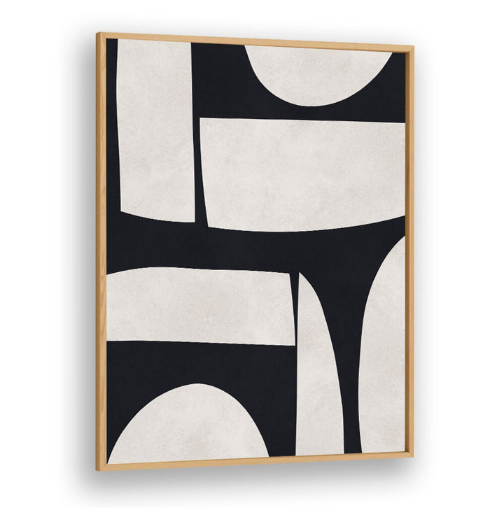 Stylish CURVED SHAPES II, GEOMETRIC ART PRINTS featuring elegant curves for modern decor. Perfect for any space.