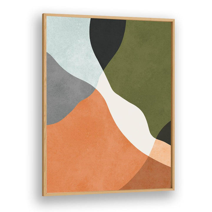 Colorful abstract painting from the BOHO TRAITS II collection, inspiring creativity and bohemian style.