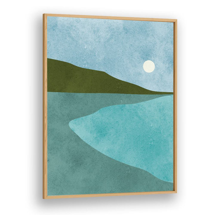 Modern decor shines with WATERCOLOR III, LANDSCAPE PAINTINGS, showcasing nature's beauty in abstract art.