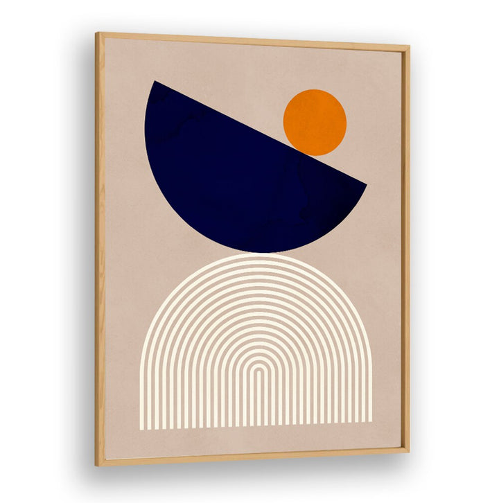 Bold SEMICIRCLES II, GEOMETRIC ART PRINTS showcase unique shapes and colors, perfect for modern art enthusiasts.