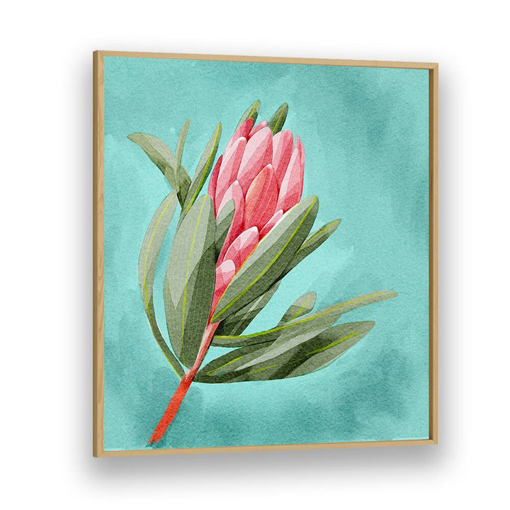 Elegant PROTEA, FLORAL FLOWER PAINTINGS showcase vibrant colors, perfect for enhancing modern decor in any space.