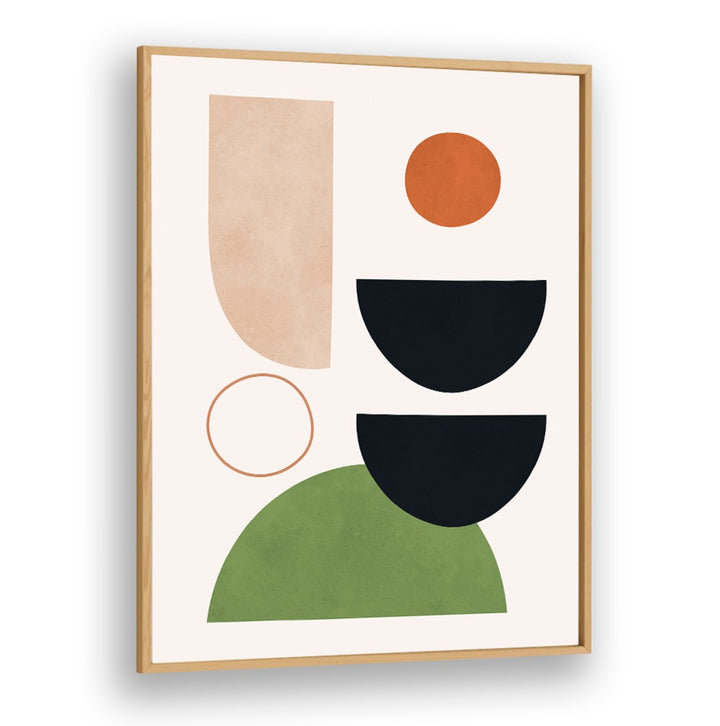 Colorful abstract shapes in a modern frame, perfect for your space. Discover EXPRESSIVE CIRCLES X, BOHO ART PAINTINGS.