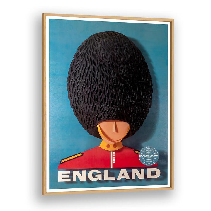 Stylish ENGLAND, VINTAGE TRAVEL POSTERS featuring iconic British soldier art, perfect for home decor.