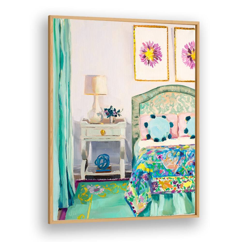 Transform your space with MARY ELLEN'S BEDROOM, FASHION POSTERS, featuring vibrant abstract fashion art.
