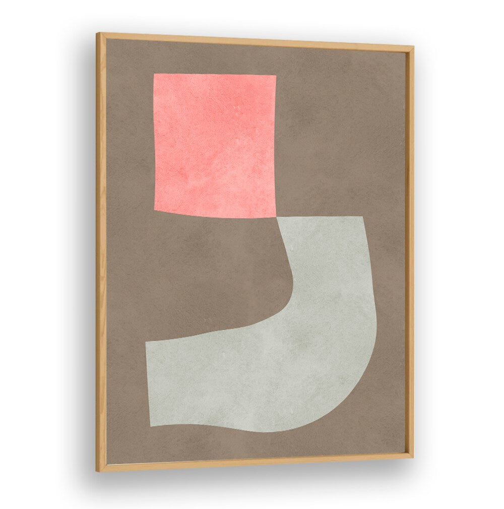 Geometric design featuring soft colors in MODERN SHAPES XI, BOHO ART PAINTINGS to enhance your contemporary space.