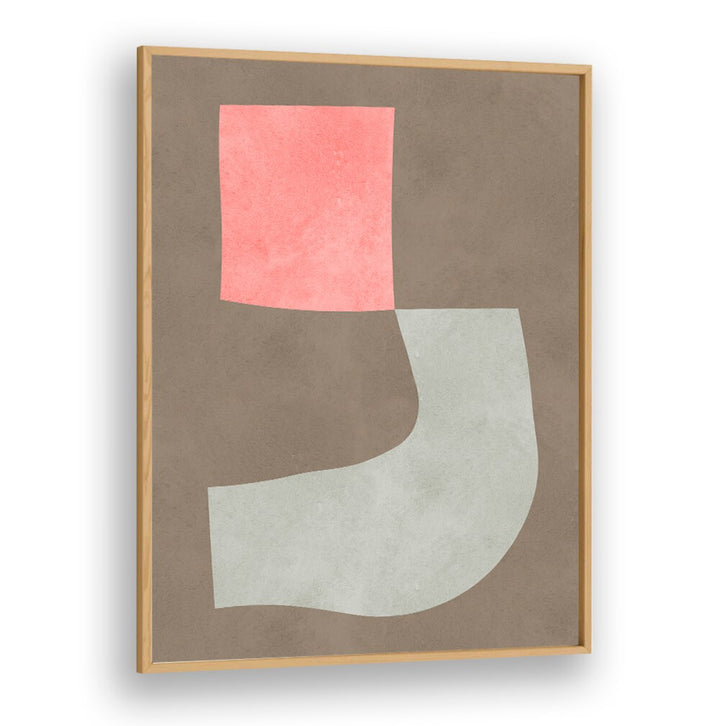 Geometric design featuring soft colors in MODERN SHAPES XI, BOHO ART PAINTINGS to enhance your contemporary space.