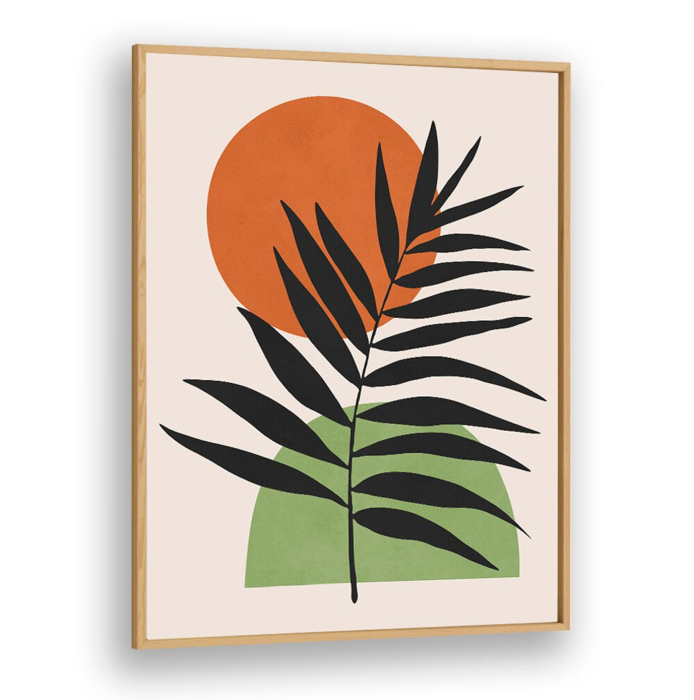 Exquisite WATERCOLORS VI, BOHO ART PAINTINGS featuring a bold leaf design and warm colors, perfect for elegant decor.