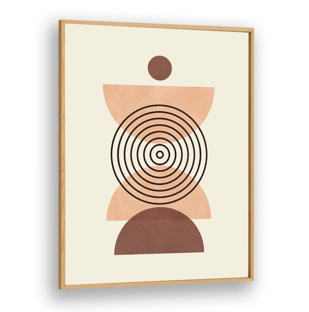 Abstract design of LINES AND CIRCLES III, BOHO ART PAINTINGS, showcasing vibrant shapes and intricate patterns.