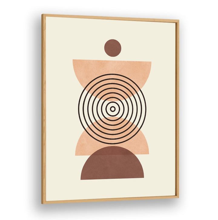 Abstract design of LINES AND CIRCLES III, BOHO ART PAINTINGS, showcasing vibrant shapes and intricate patterns.