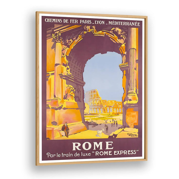 Discover the charm of Rome with ROME III, VINTAGE TRAVEL POSTERS, perfect for enhancing any decor.