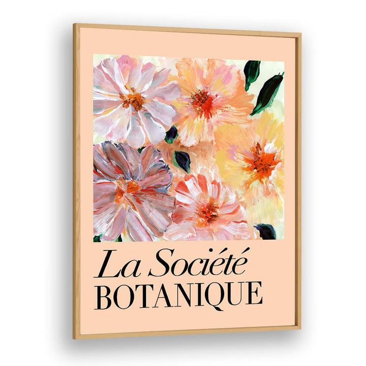 Vibrant BOTANIQUE PEACH, FLORAL FLOWER PAINTINGS add a touch of elegance to any space with their enchanting colors.