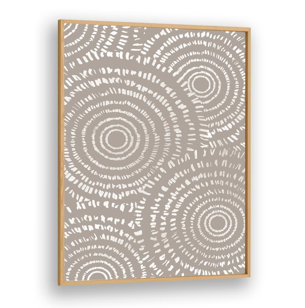 Stunning ABSTRACT XX, BOHO ART PAINTINGS feature elegant circular patterns, perfect for enhancing bohemian decor.