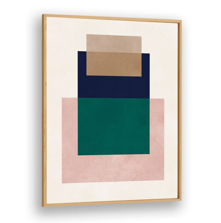 COLORFUL OVERLAY XVI, GEOMETRIC ART PRINTS showcases vibrant colors and dynamic shapes for your creative projects.