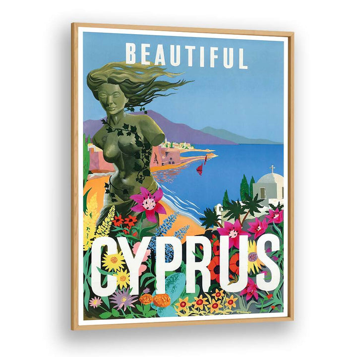 Explore the beauty of Cyprus with our vibrant Vintage Travel Posters, capturing its stunning landscapes and culture.