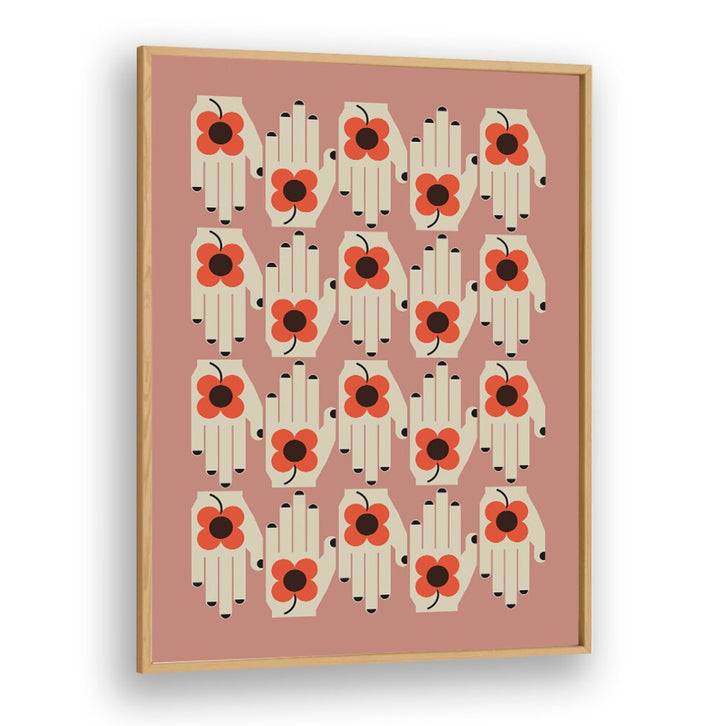 Vibrant FLOWER IN THE HAND, FLORAL FLOWER PAINTINGS, perfect for adding nature's beauty to your home decor.