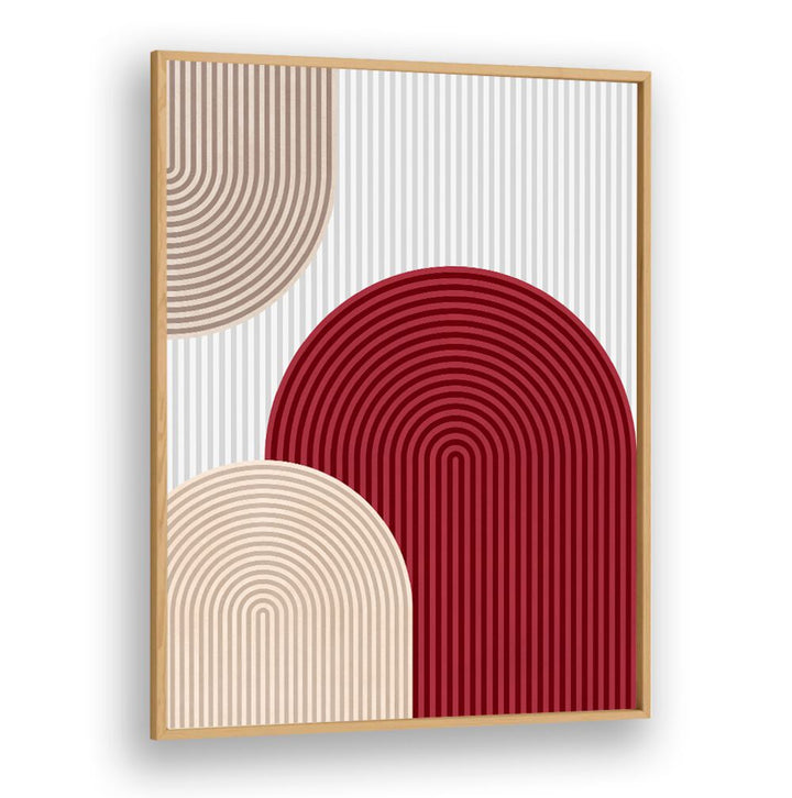 Colorful SEMICIRCLES IV, GEOMETRIC ART PRINTS featuring layered designs, perfect for modern home decor.