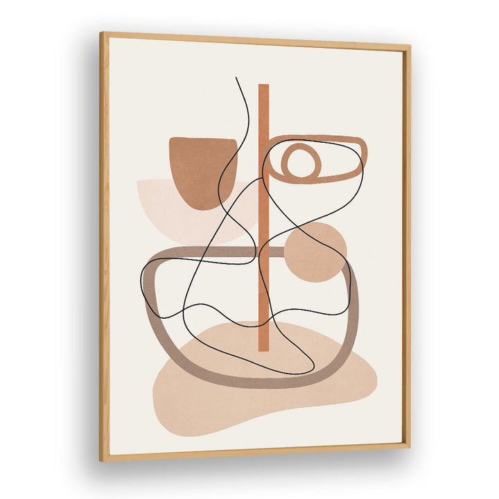 ABSTRACT LINE MOVEMENT I , BOHO ART PAINTINGS