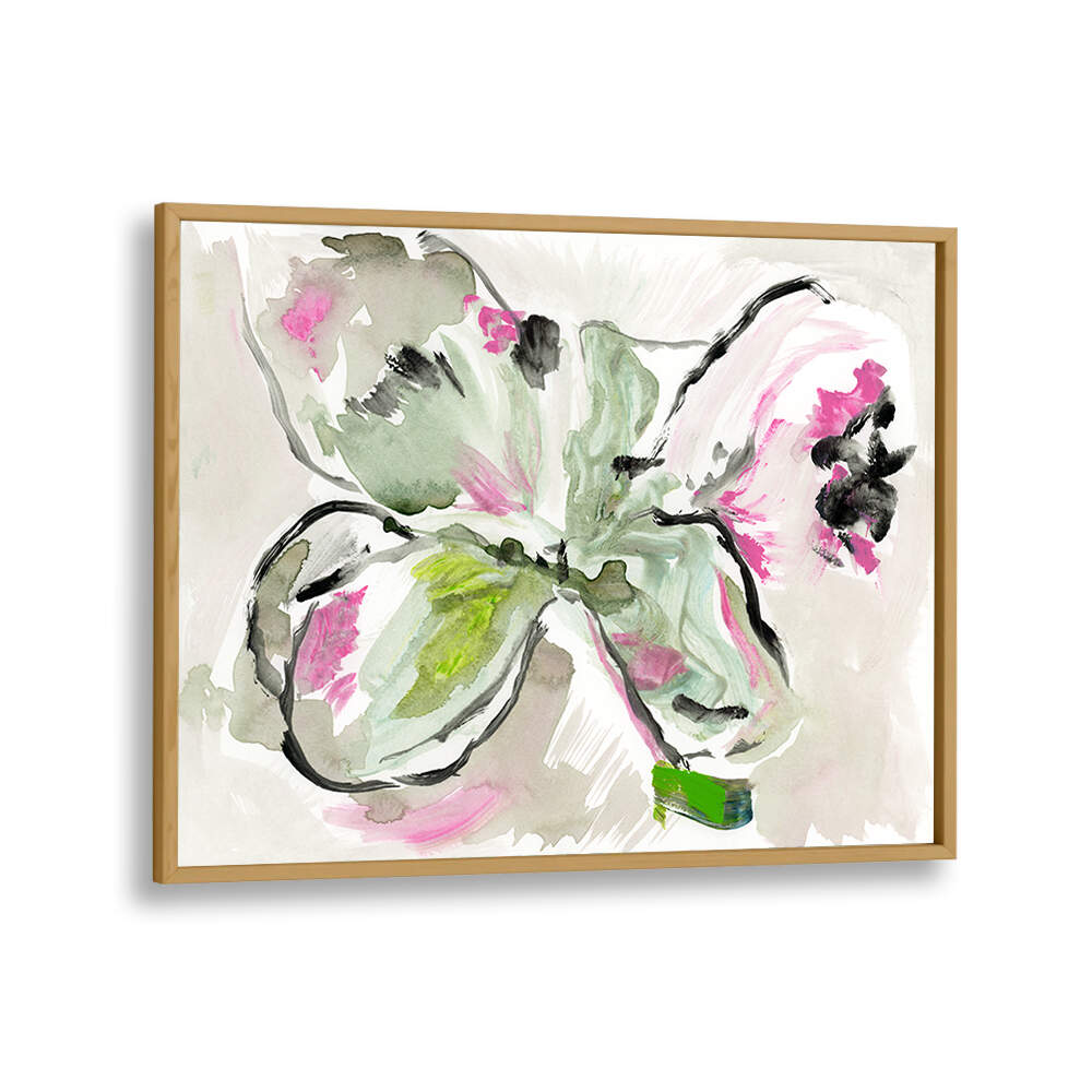 Vibrant PURPLE VIOLET PINK II, FLORAL FLOWER PAINTINGS, perfect for enhancing any home or office decor.