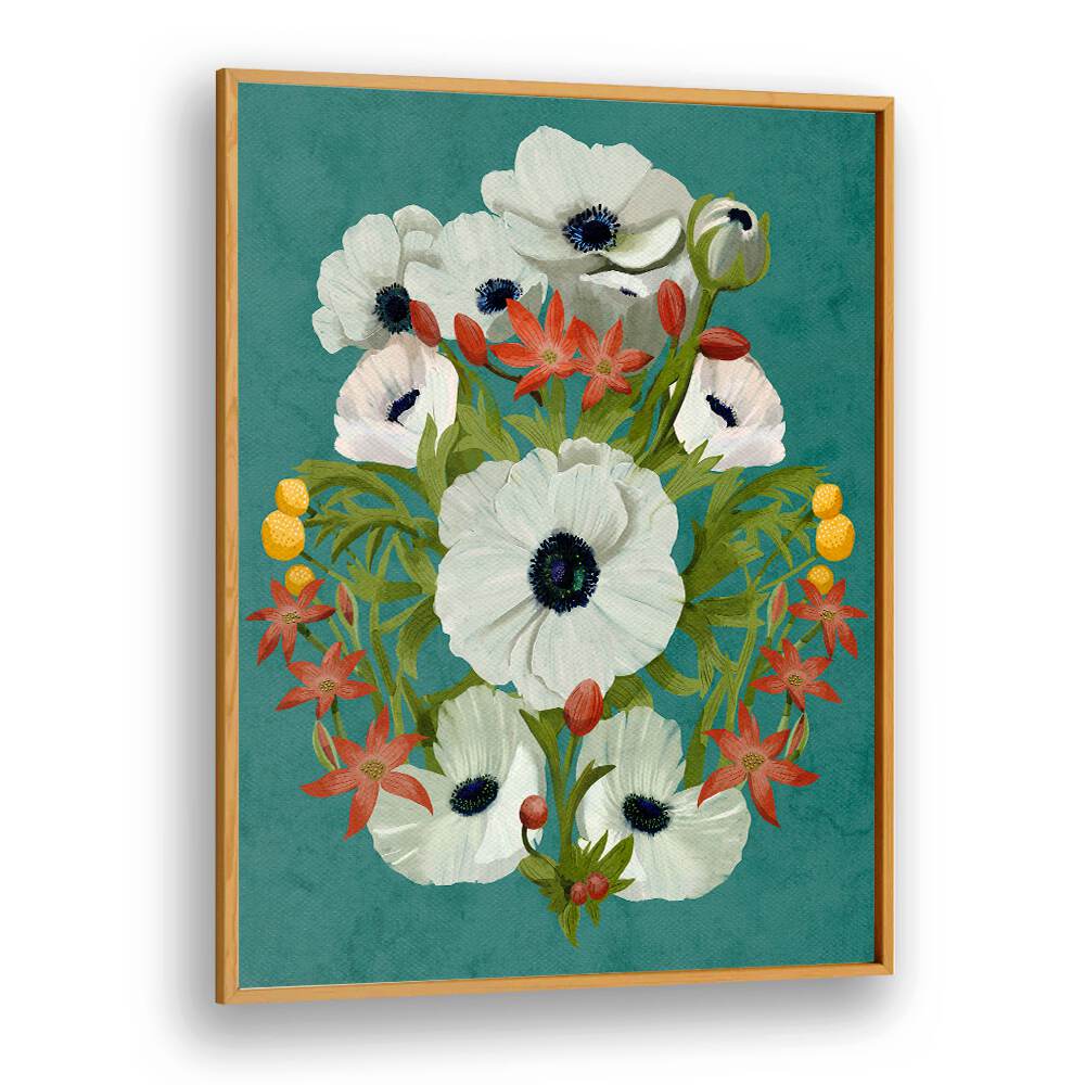 Vibrant ANEMONE, FLORAL FLOWER PAINTINGS enhancing home decor with nature's beauty and elegant artistry.