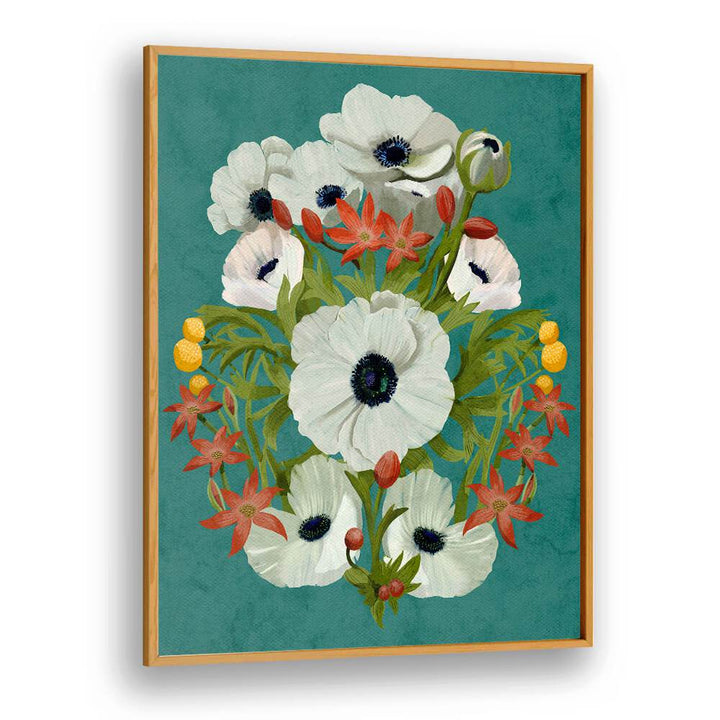 Vibrant ANEMONE, FLORAL FLOWER PAINTINGS enhancing home decor with nature's beauty and elegant artistry.