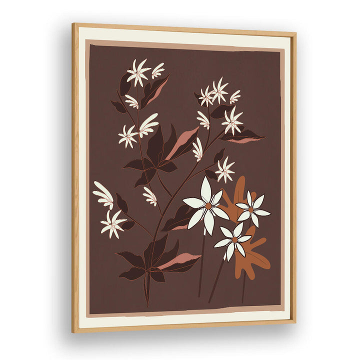 BLOSSOMS IN COCOA , FLORAL FLOWER PAINTINGS