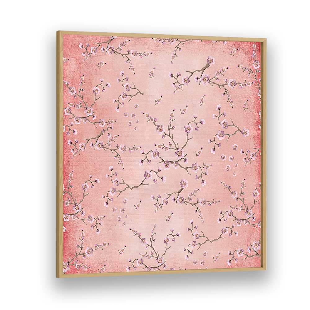 Enchanting BLOSSOMS ON BLUSH, FLORAL FLOWER PAINTINGS in delicate pink hues, perfect for transforming your space.