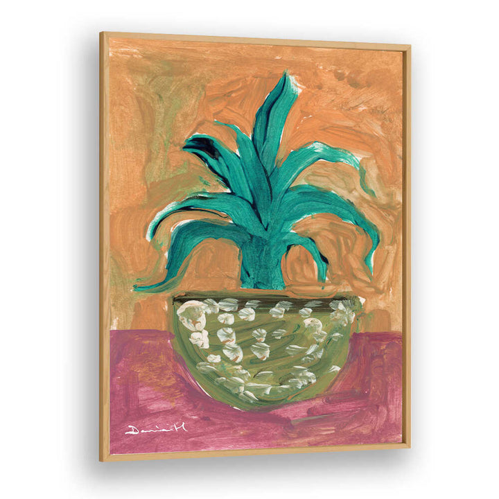CACTUS VASE , FLORAL FLOWER PAINTINGS