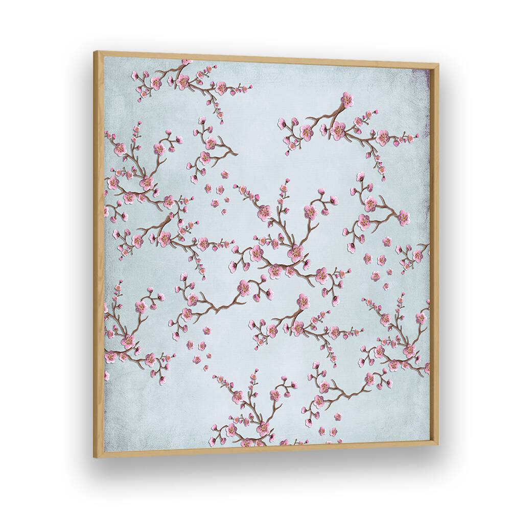 Elegant CHERRY BLOSSOM PINK FLOWERS, FLORAL FLOWER PAINTINGS enhance your decor with vibrant floral artistry.