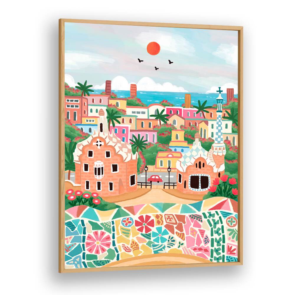 COLORFUL COASTAL DREAM , TRAVEL POSTERS