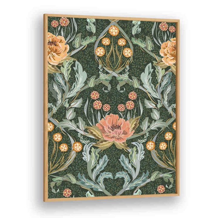 Elegant GOLDEN FOREST PATTERN, PATTERN ART PRINTS perfect for transforming your living space with nature's essence.