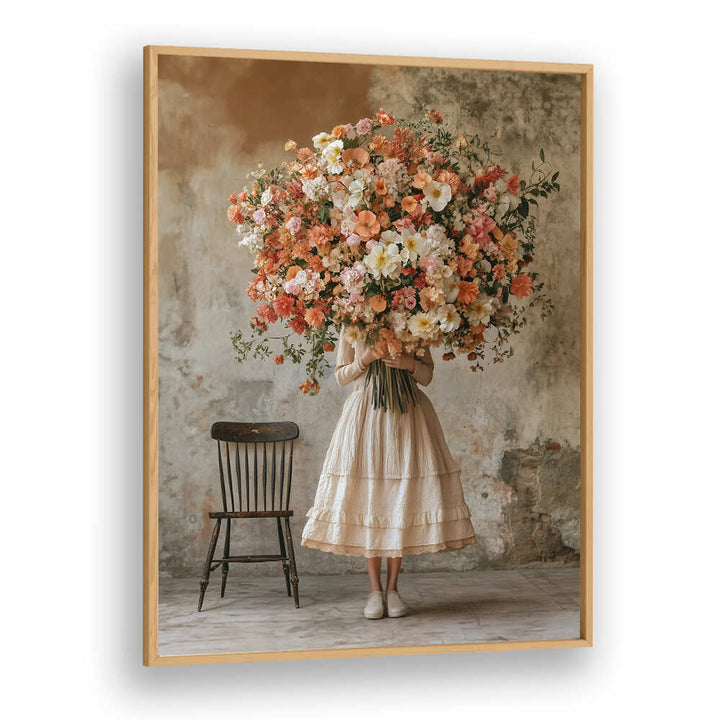 FLOWER HARVEST , FLORAL FLOWER PAINTINGS