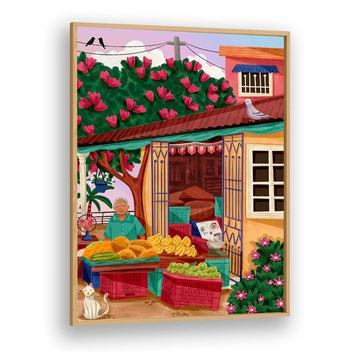 FRUIT SELLER COPY , TRAVEL POSTERS