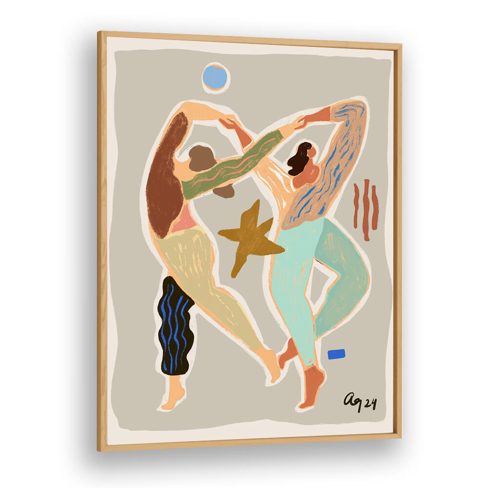 INFINITY DANCE , PORTRAITS & FIGURATIVE ILLUSTRATIONS