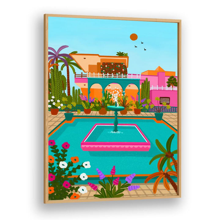 JARDIN MAJORELLE , TRAVEL POSTERS
