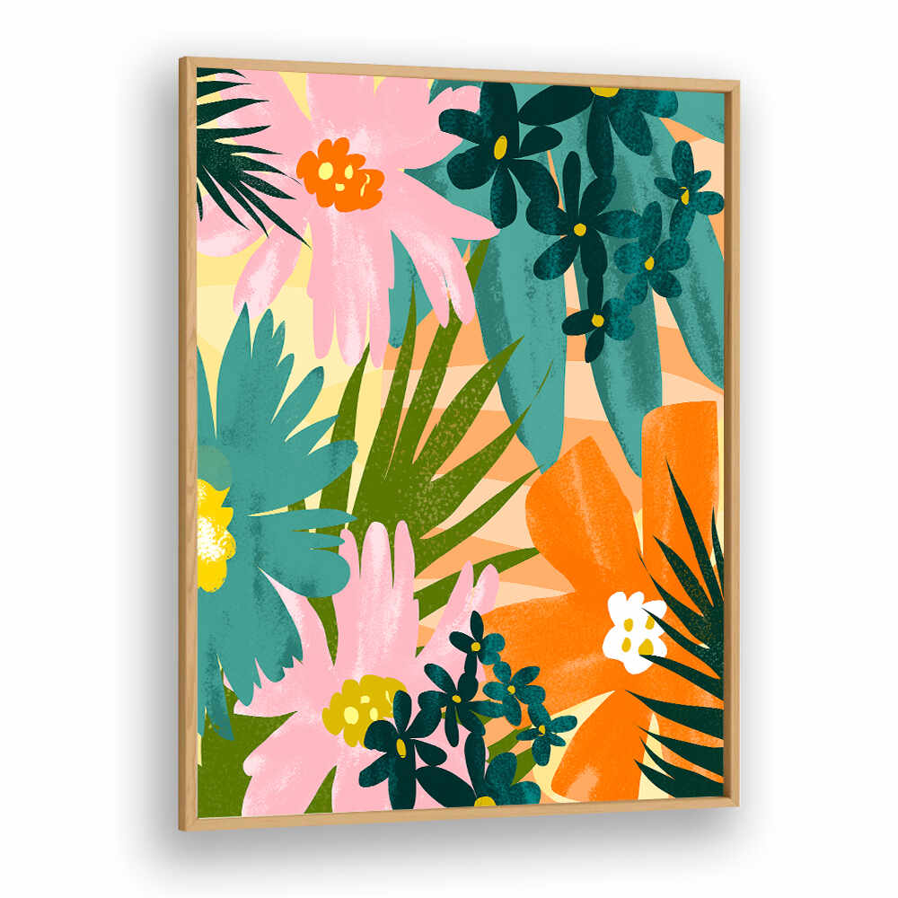 JUICY SUMMER , FLORAL FLOWER PAINTINGS