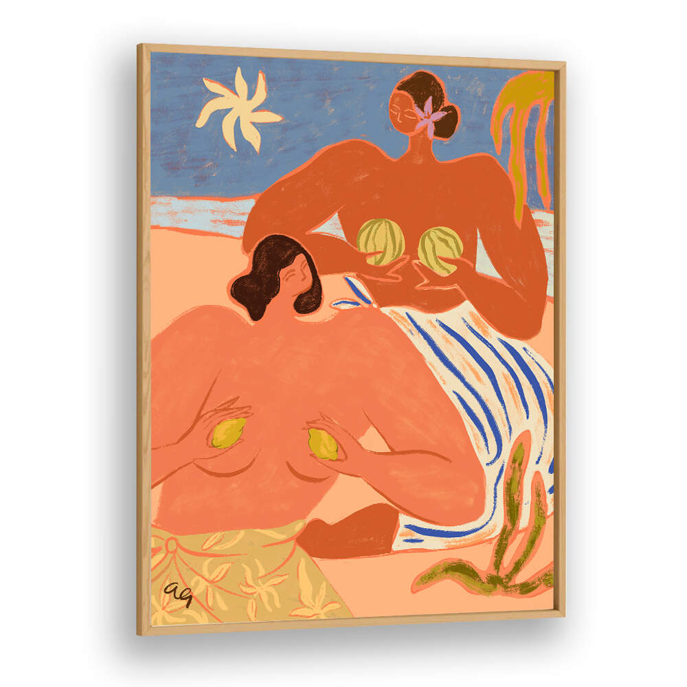 LEMON AND MELO , PORTRAITS & FIGURATIVE ILLUSTRATIONS