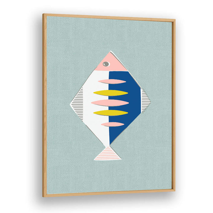 MID CENTURY KITCHEN FISH MINT , KITCHEN POSTERS
