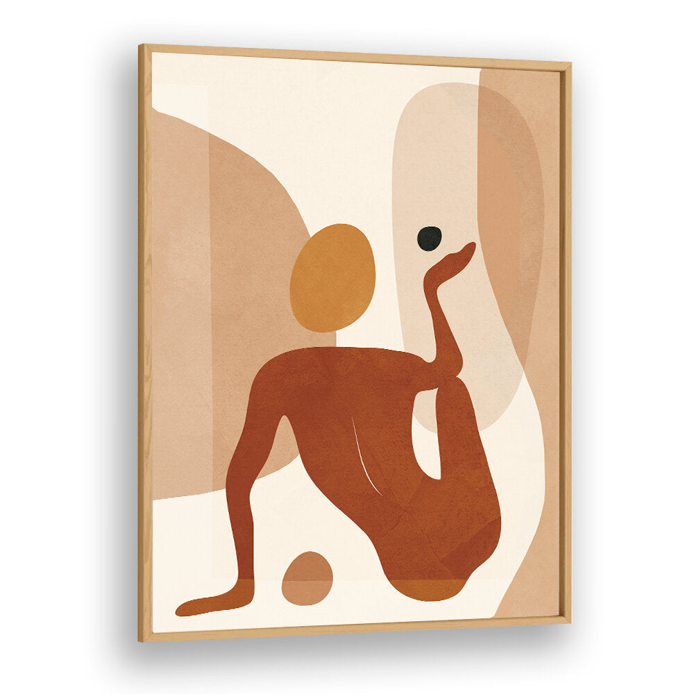 MINIMAL ABSTRACT FORM , BOHO ART PAINTINGS