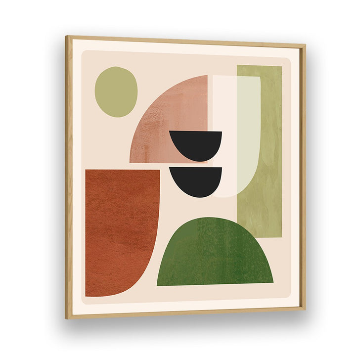 Stylish ABSTRACT MINIMAL SHAPES III, BOHO ART PAINTINGS bringing modern minimalism to your bohemian decor.