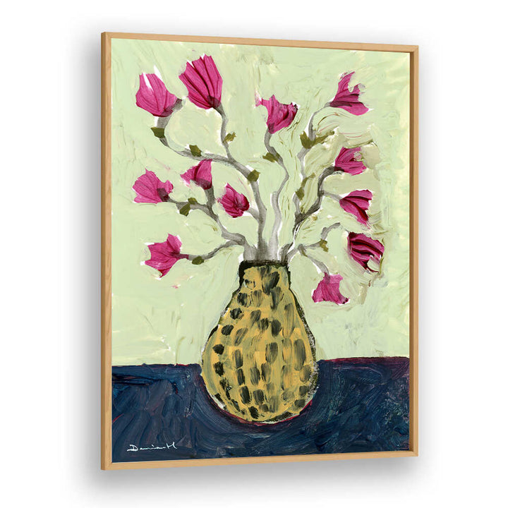 FLORAL VASE XX , FLORAL FLOWER PAINTINGS