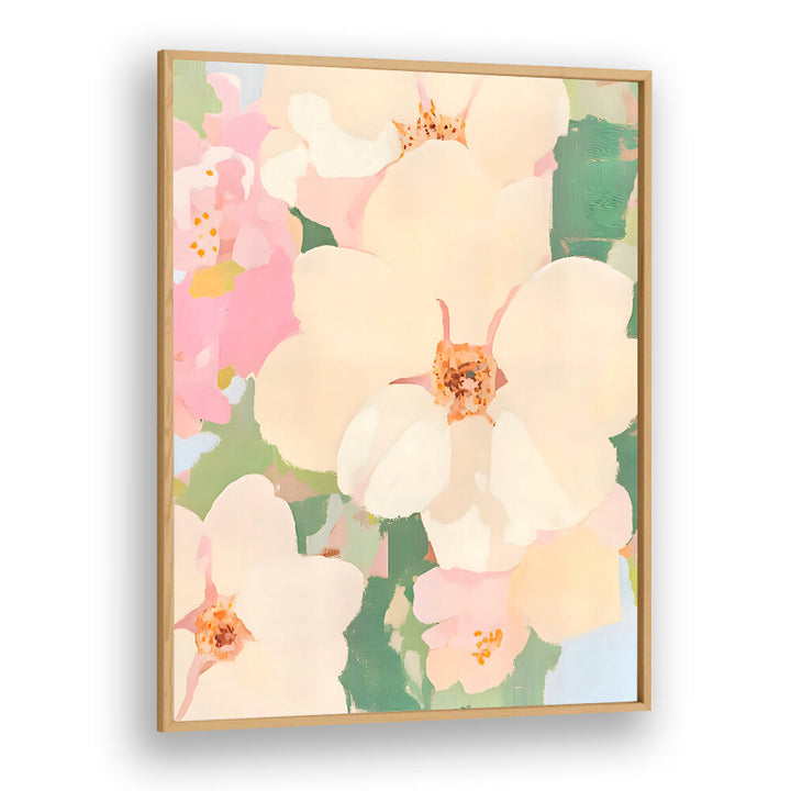 PETALS OF SERENITY , FLORAL FLOWER PAINTINGS