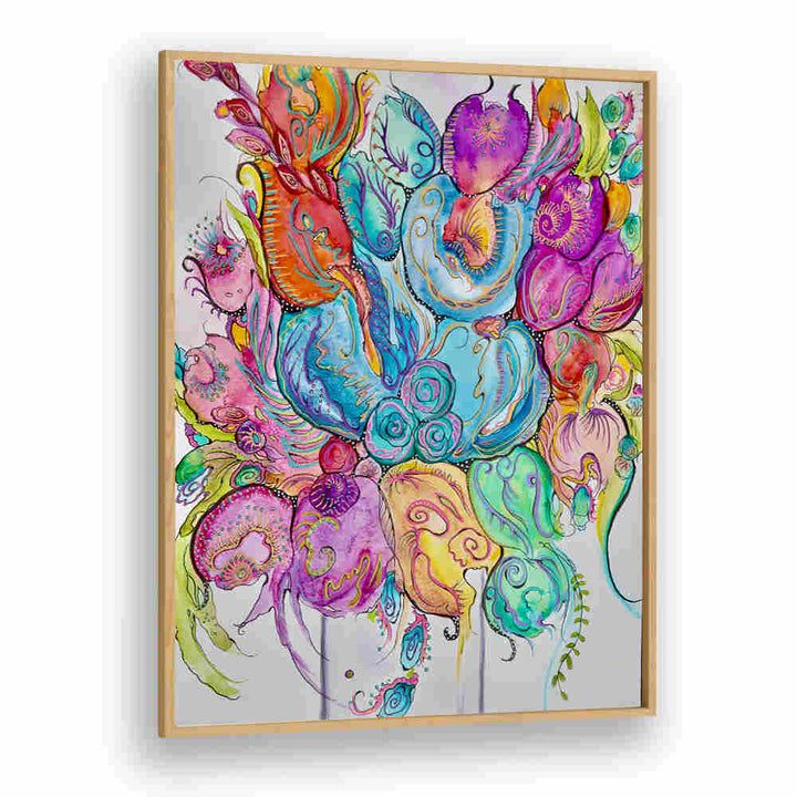 Vibrant FORCES OF NATURE, FLORAL FLOWER PAINTINGS bring elegance and tranquility to your living space.