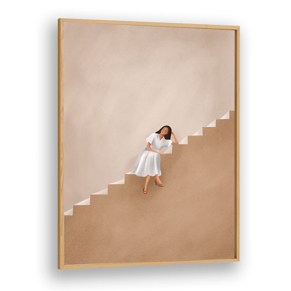 STAIRWAY TO DREAMS , BOHO ART PAINTINGS