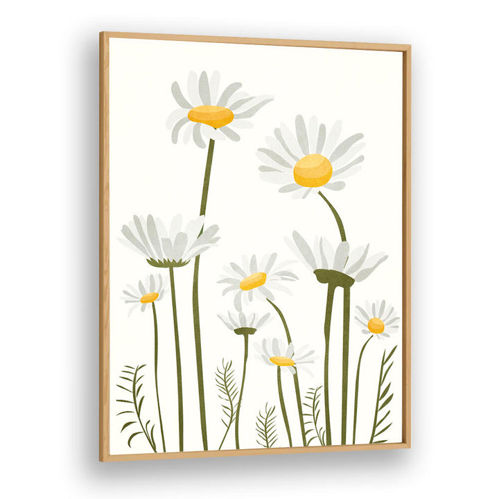 SUMMER FLOWERS I , FLORAL FLOWER PAINTINGS